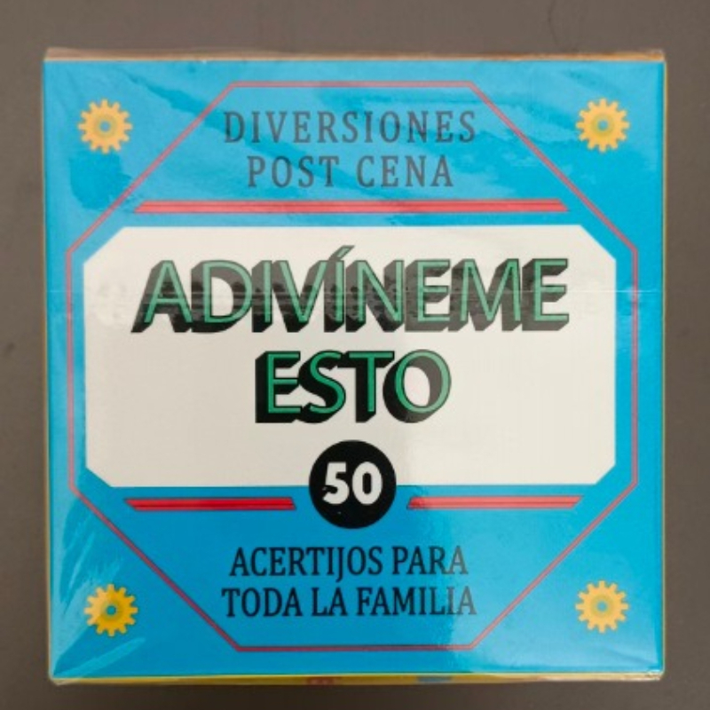 Party Games In Spanish - 2x2inch Spanglish Family Card Game 50