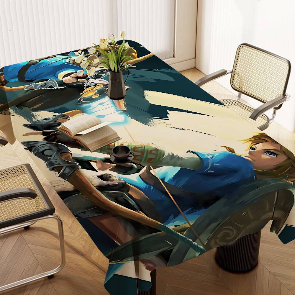 Zelda Party Games - Video Game L-LegendS Zeldas Table Cloth