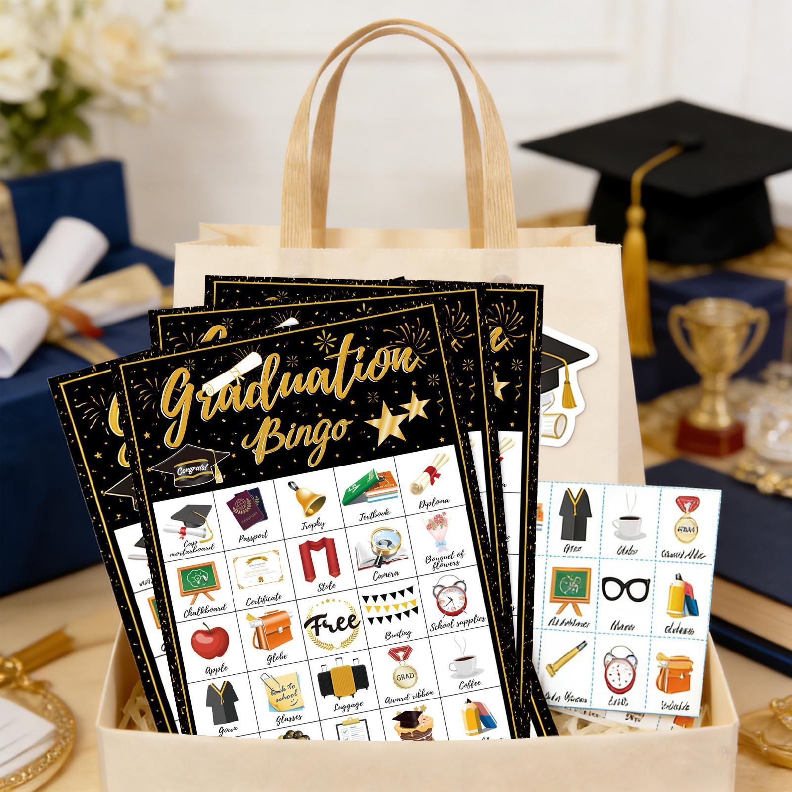 Graduation Bingo Game Cards 24 - đánh giá và giá Party Games Bingo
