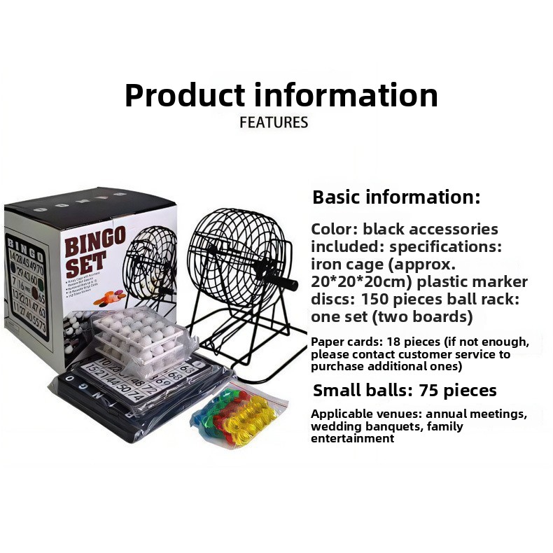 Steel Bingo Game Cage Set Bing - đánh giá và giá Party Games For Adults Large Group