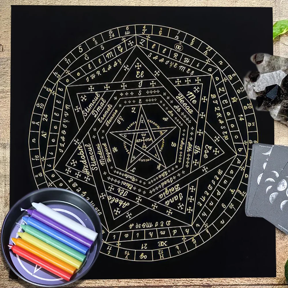 Tarot Card Tablecloth Sigillum - đánh giá và giá Zodiac Party Games