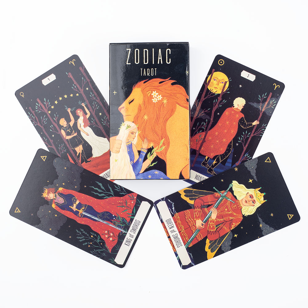 10.3*6cm Zodiac Tarot Cards Fa - đánh giá và giá Zodiac Party Games
