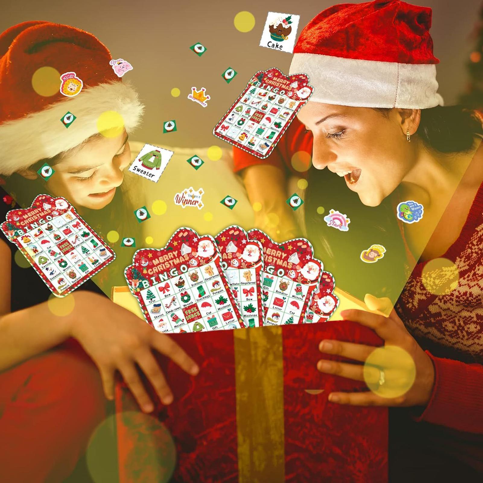 Christmas Bingo Cards Kids Chr - đánh giá và giá Party Games Bingo