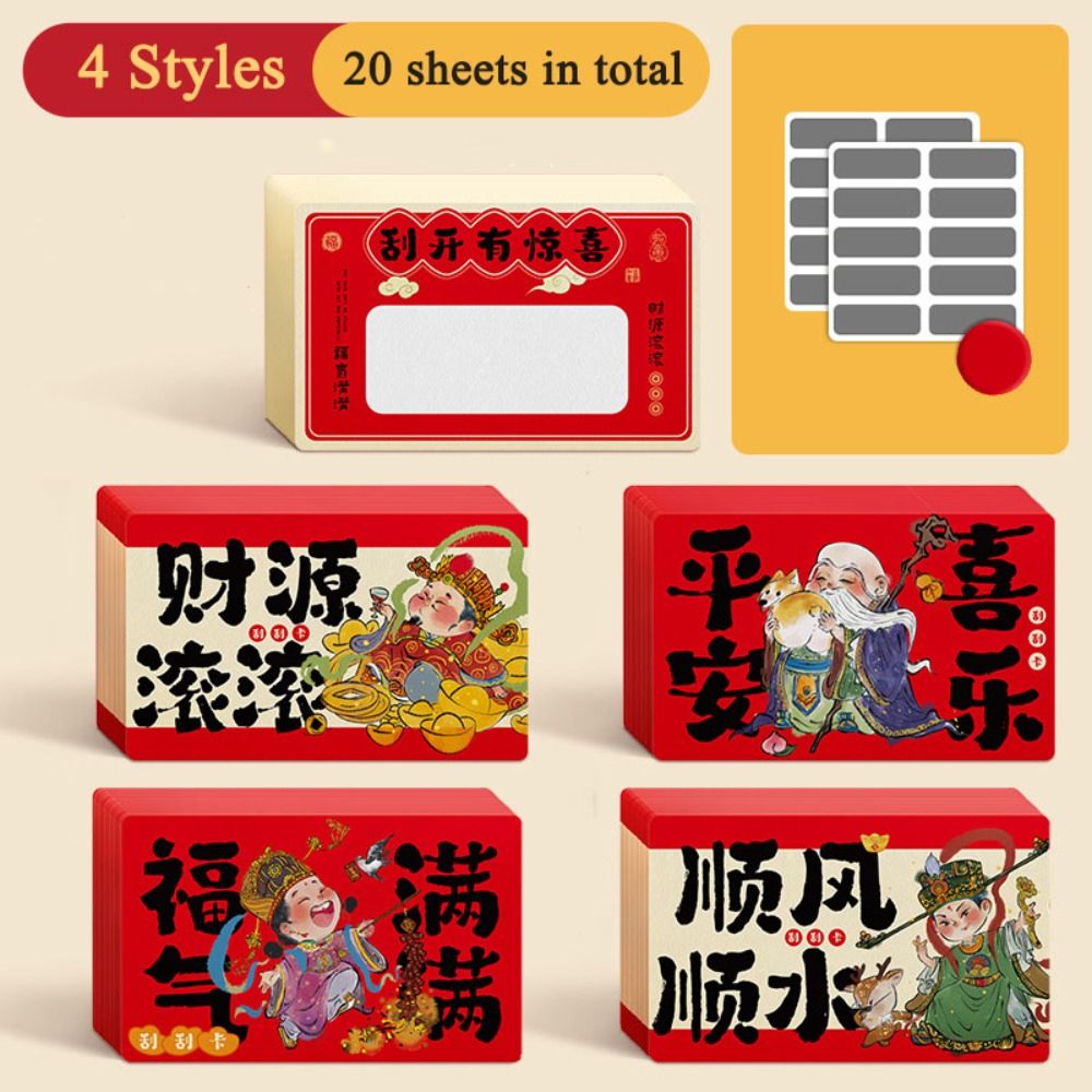 20pcs Zodiac Horse Scratch-off - đánh giá và giá Zodiac Party Games