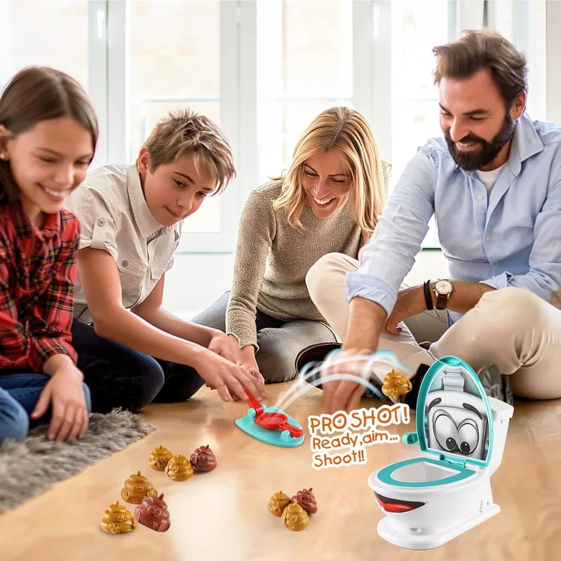 Poop Game Toilet Toy with 12 P - đánh giá và giá Party Games 15 In 1