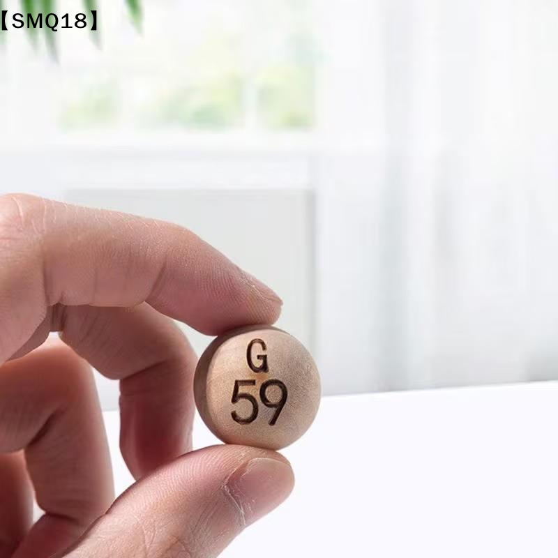 75Pcs Natural Bingo Balls With - đánh giá và giá Party Games Bingo