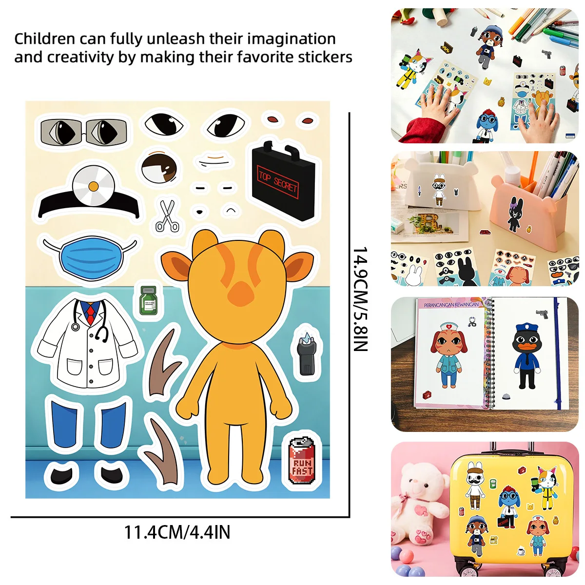 8Pcs/Set Animal Hospital Puzzl - đánh giá và giá Party Games Good
