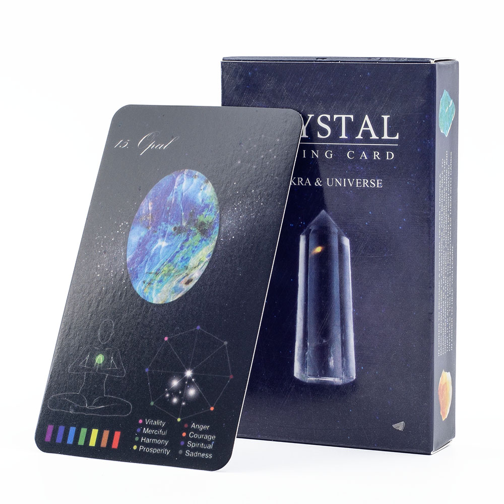 Crystals Healing Cards 60-Card - đánh giá và giá Zodiac Party Games