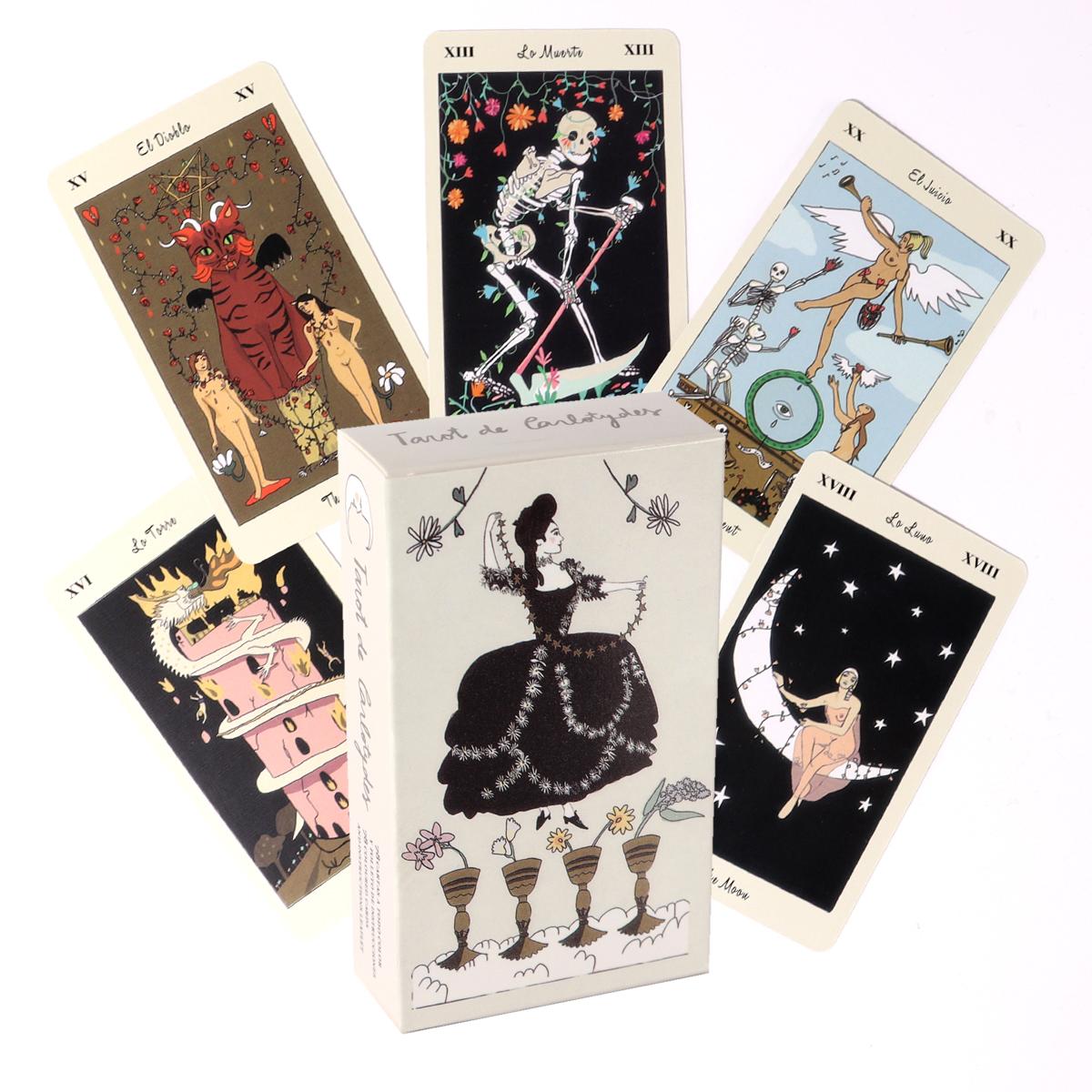 Tarot De Carlotydes Cards Poke - đánh giá và giá Party Games Entertainer