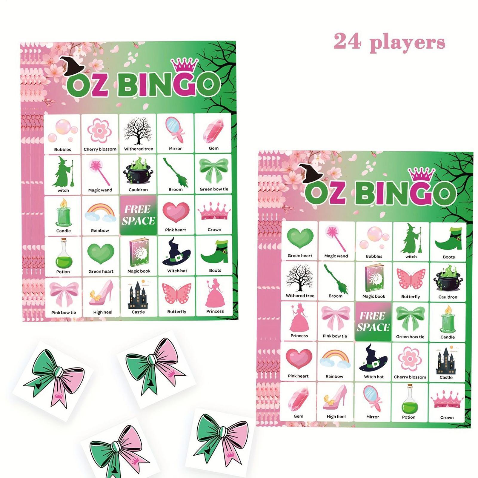 Halloween Bingo Game for Kids  - đánh giá và giá Party Games Bingo