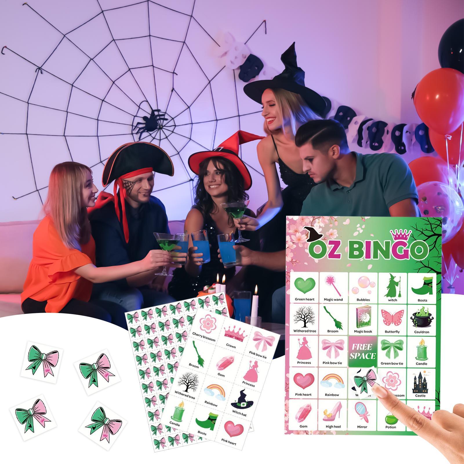 Halloween Bingo Game for Kids  - đánh giá và giá Party Games Bingo