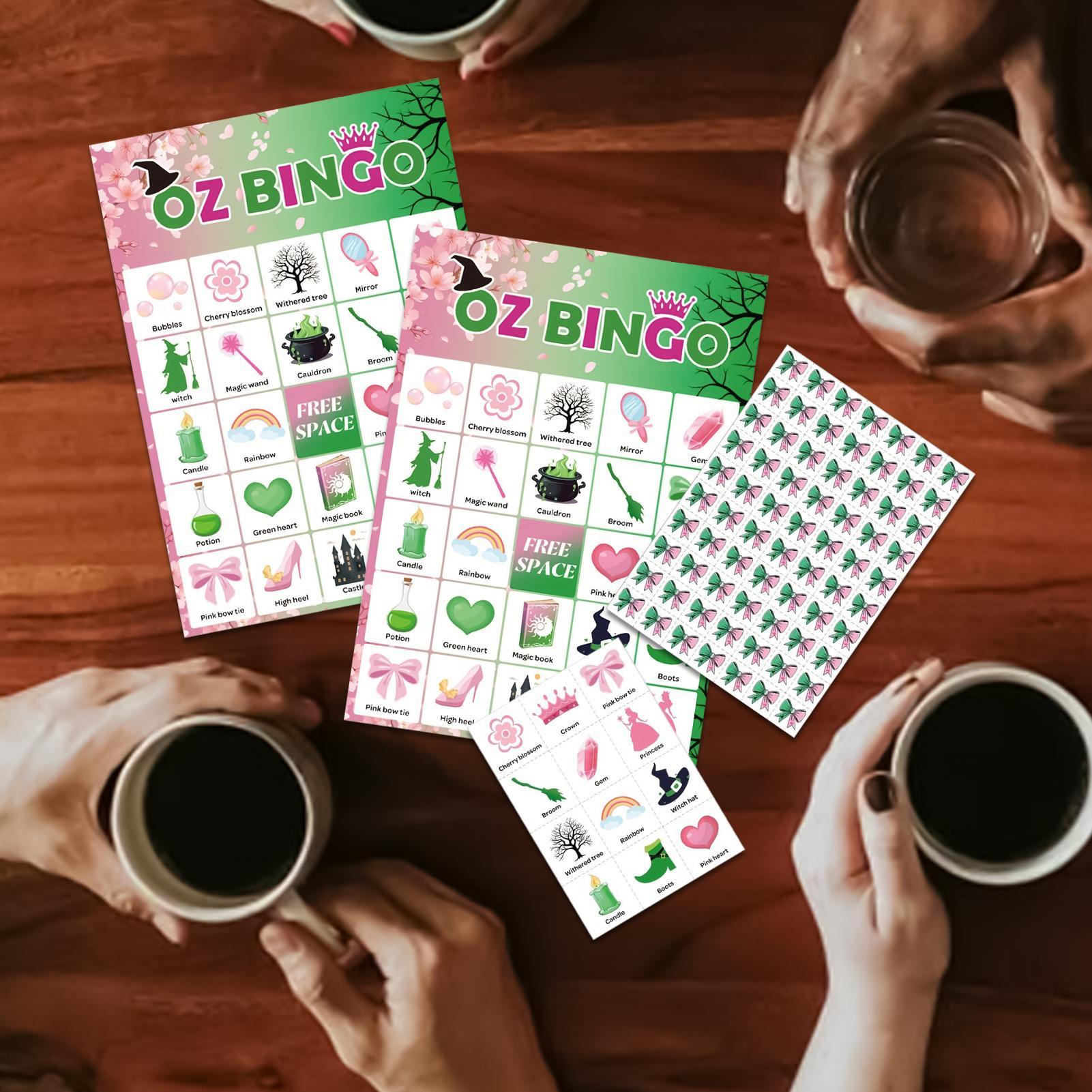 Halloween Bingo Game for Kids  - đánh giá và giá Party Games Bingo