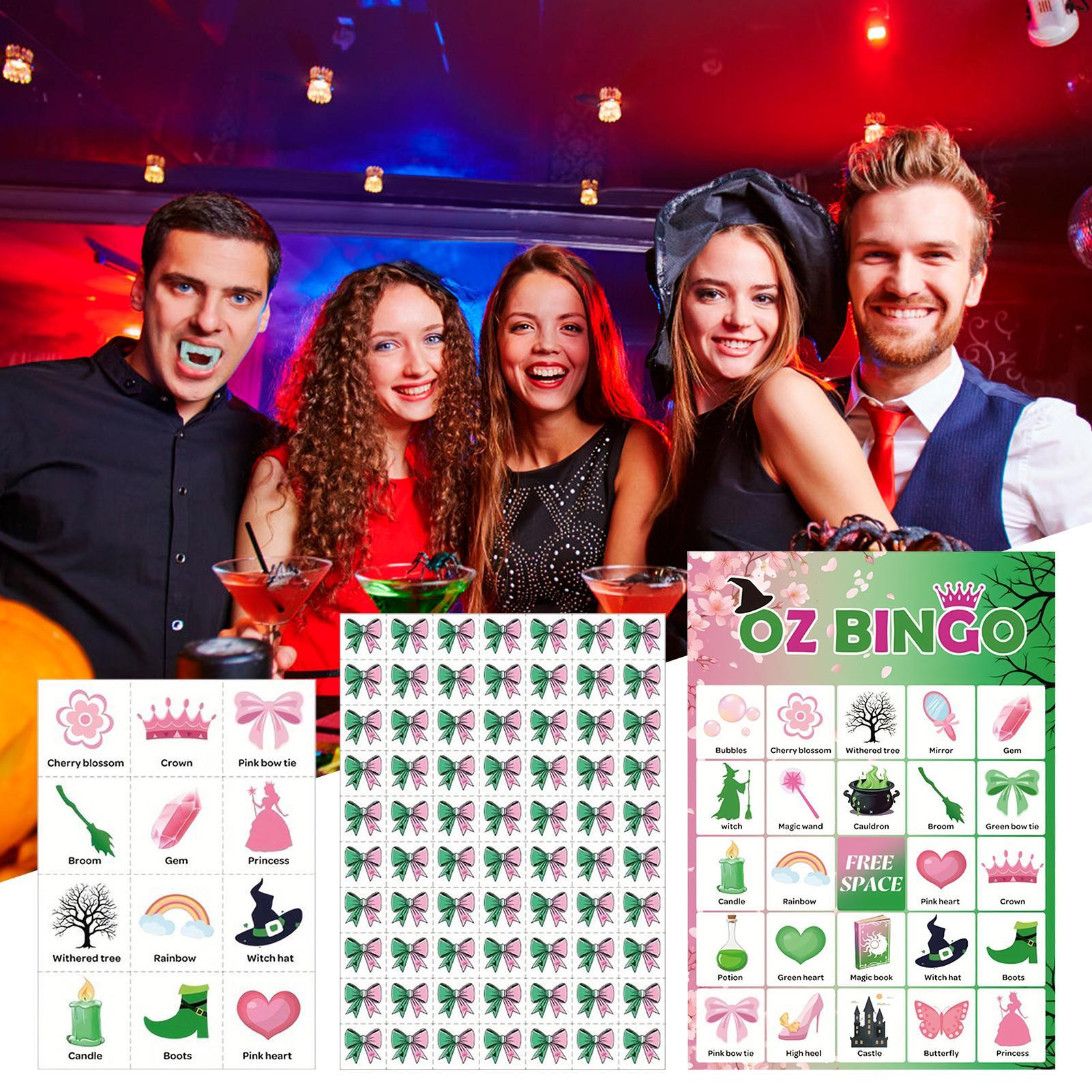 Halloween Bingo Game for Kids  - đánh giá và giá Party Games Bingo