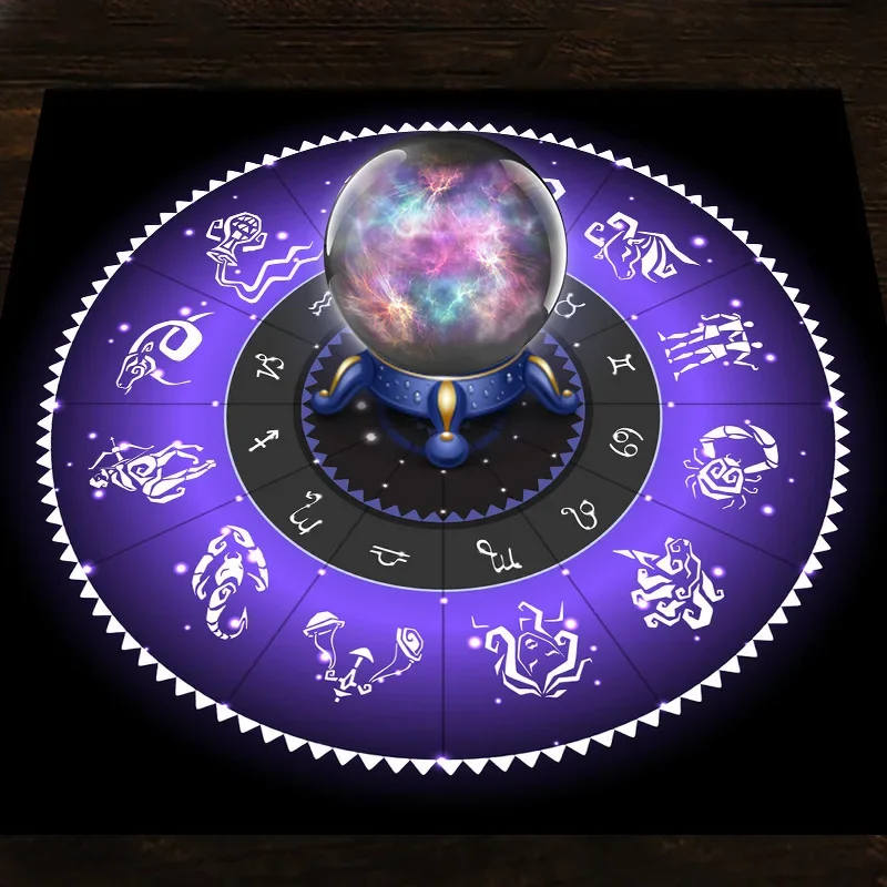 Tarot Cloth Purple Zodiac Whee - đánh giá và giá Zodiac Party Games