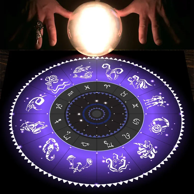 Tarot Cloth Purple Zodiac Whee - đánh giá và giá Zodiac Party Games