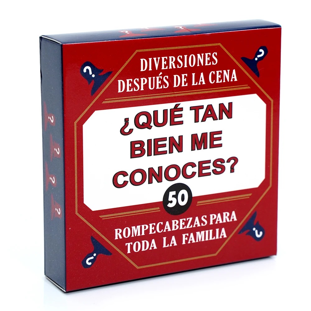 2x2inch Spanglish Family Card  - đánh giá và giá Party Games In Spanish