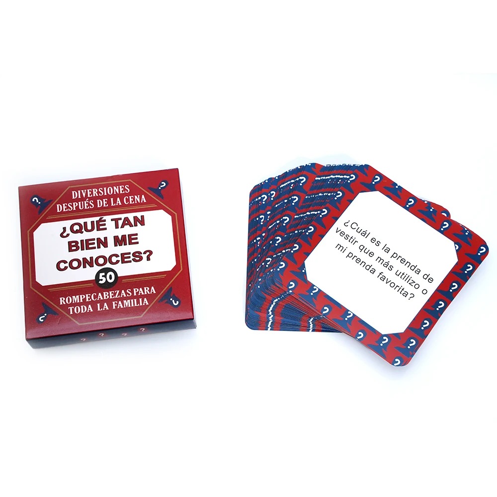 2x2inch Spanglish Family Card  - đánh giá và giá Party Games In Spanish