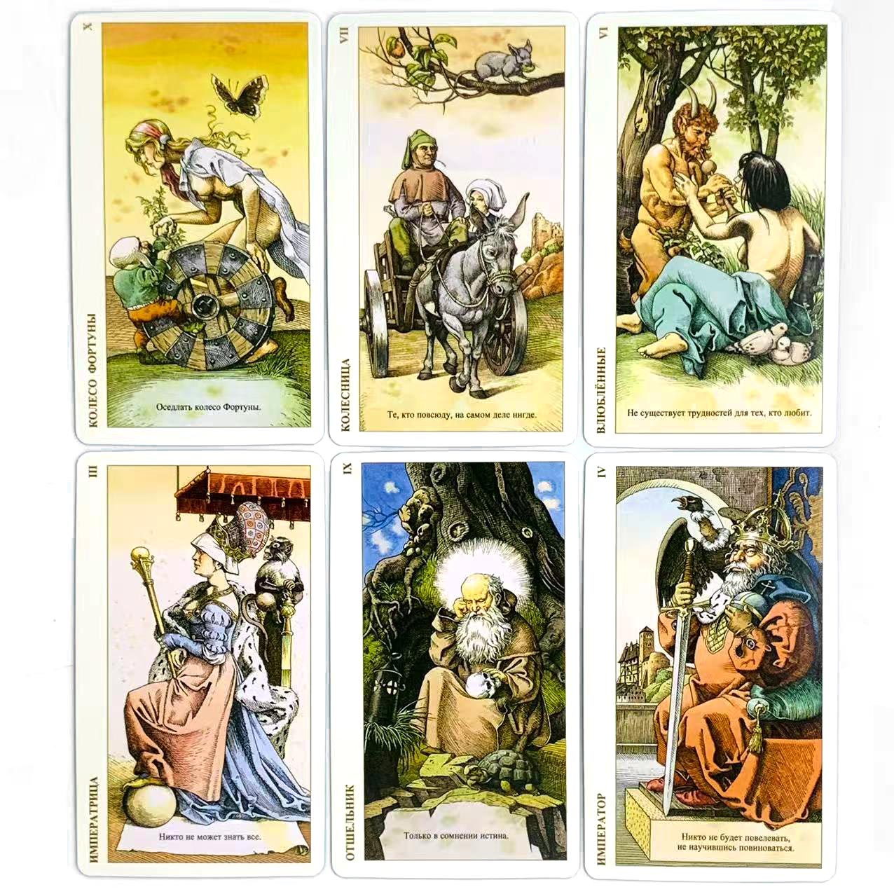 Russian Tarot Cards Family Par - đánh giá và giá Party Games Entertainer